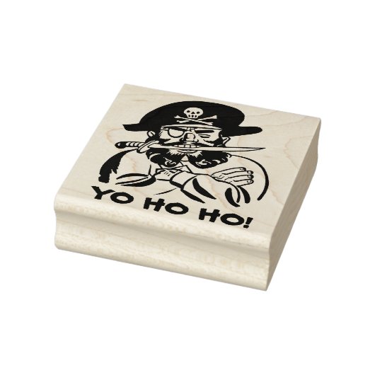  piraat rubberen stempel (Stempel)