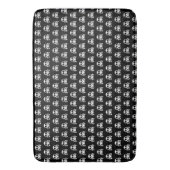 Piraat Schedel Design Badmat (Voorkant Verticaal)