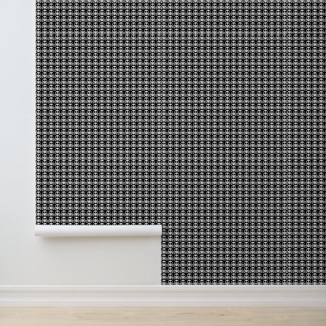 Piraat Schedel Design Behang (Applicatie)