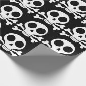 Piraat Schedel Design Cadeaupapier (Hoek)