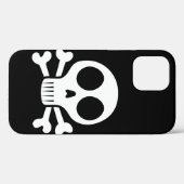 Piraat Schedel Design Case-Mate iPhone Case (Achterkant (horizontaal))