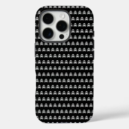 Piraat Schedel Design Case-Mate iPhone Case (Achterkant)
