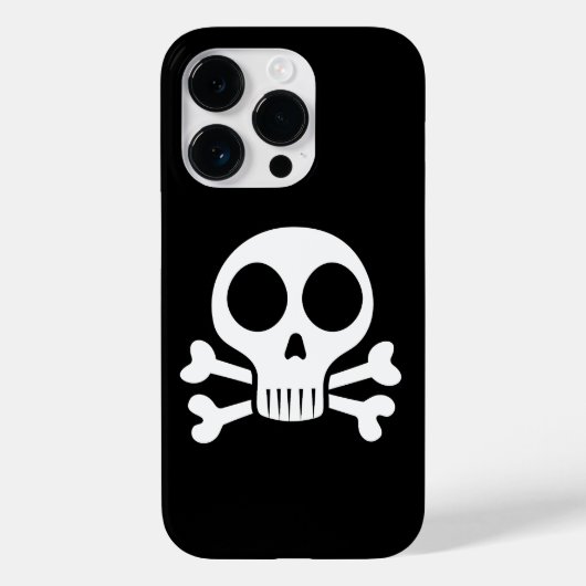 Piraat Schedel Design Case-Mate iPhone Case (Achterkant)