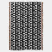 Piraat Schedel Design Deken (Voorkant Verticaal)