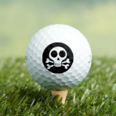 Piraat Schedel Design Golfballen (Insitu Shirt)