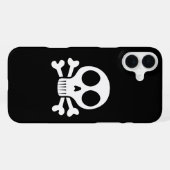 Piraat Schedel Design iPhone Hoesje (Achterkant horizontaal)