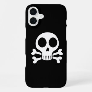 Piraat Schedel Design iPhone 16 Plus Hoesje