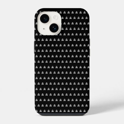 Piraat Schedel Design iPhone Hoesje (Achterkant)