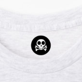 Piraat Schedel Design Labels (Aangebracht)
