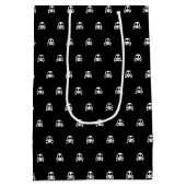 Piraat Schedel Design Medium Cadeauzakje (Achterkant)
