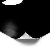 Piraat Schedel Design Perfect Poster (Hoek)