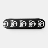 Piraat Schedel Design Persoonlijk Skateboard (Horizontaal)
