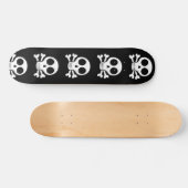 Piraat Schedel Design Persoonlijk Skateboard (Horizontaal)