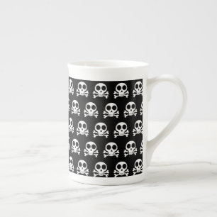 Piraat Schedel Design Porselein Kop