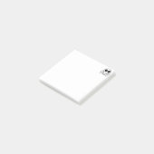 Piraat Schedel Design Post-it® Notes (Schuin)