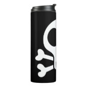 Piraat Schedel Design Thermosbeker (Gedraaid links)