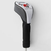 Piraat Schedel En Zwaarden Ontwerp Golfheadcover (Schuin)
