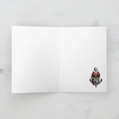 Piraat Schedel Geest Schip Kaart (Binnen)