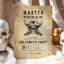Piraat Schedel Halloween Feest 