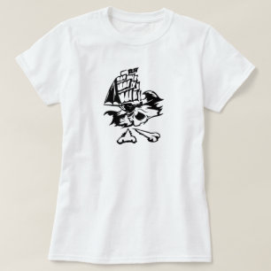 Piraat Scheepswrak Piraten Thema Verjaardagsfeestj T-shirt