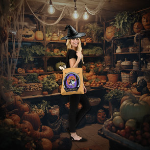 Piraat skelet kat tote bag