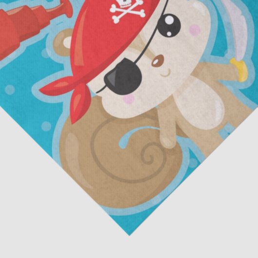 piraat tissuepapier (Detail)