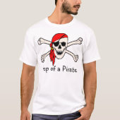 Piraat uitbarsting t-shirt (Voorkant)