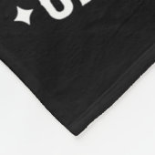 Piraat Vader is Kapitein van Deze Bemanning Vaders Fleece Deken (Hoek)