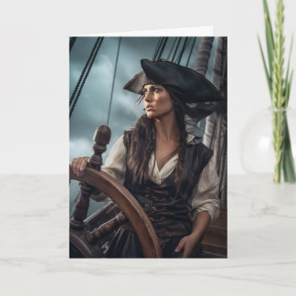 Piraat Valentijnsdag Kaart