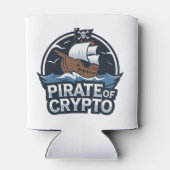 Piraat van Crypto Blikjeskoeler (Achterkant)