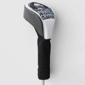 Piraat van Crypto Golfheadcover (Schuin)