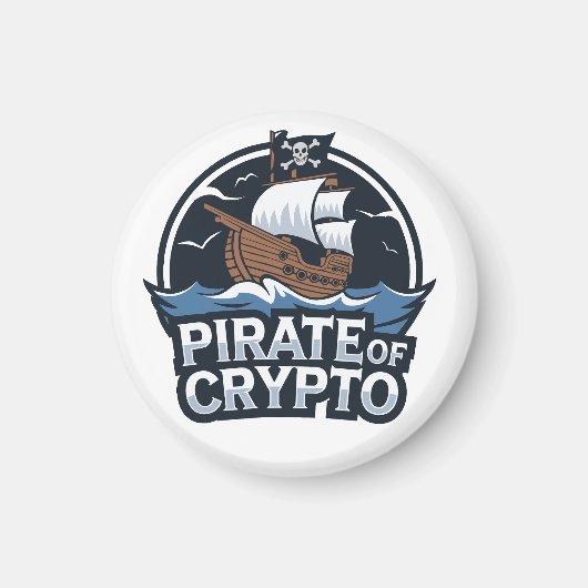 Piraat van Crypto Magneet (Voorkant)