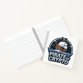Piraat van Crypto Notitieboek (Binnen)