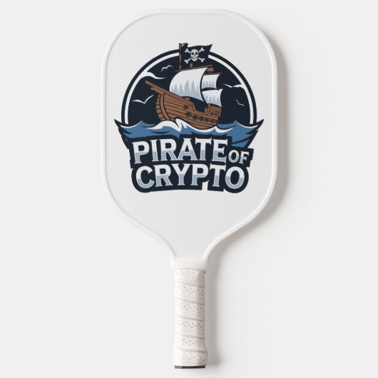 Piraat van Crypto Pickleball Paddle (Voorkant)