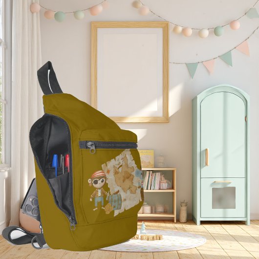 Piraat Verjaardag Schatjager Sling Bag