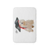 Piraat Westie Badmat (Voorkant Verticaal)