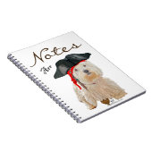 Piraat Westie Notitieboek (Rechterzijde)