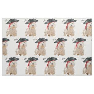 Piraat Westie Stof