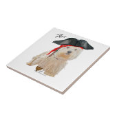 Piraat Westie Tegeltje (Zijkant)