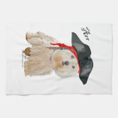 Piraat Westie Theedoek (Horizontaal)