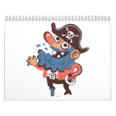 Piraat - Willekeurig Kalender (Hoes)