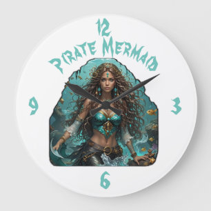 Piraat Zeemeermin Lady Thunder_Cove Grote Klok