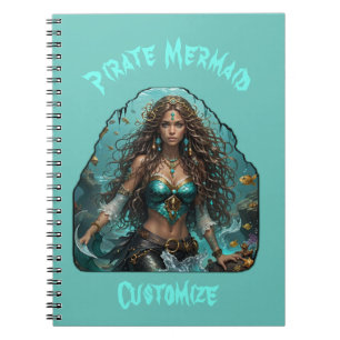 Piraat Zeemeermin Lady Thunder_Cove Notitieboek
