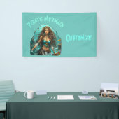 Piraat Zeemeermin Lady Thunder_Cove Spandoek (Beurs)
