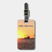 Piraat Zieltje Bagagelabel (Voorkant verticaal)