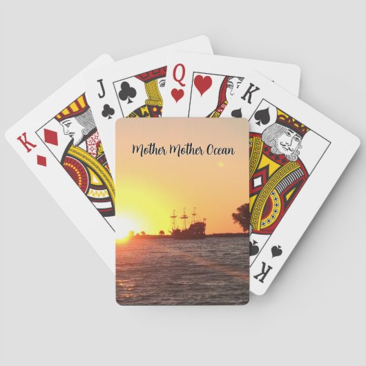 Piraat Zieltje Pokerkaarten (Achterkant)