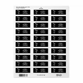 Piraatdag Piraatsschip op Zee  Etiket (Full Sheet)