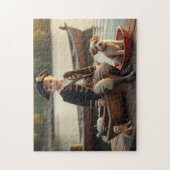 Piraatje en zijn hond legpuzzel (Verticaal)