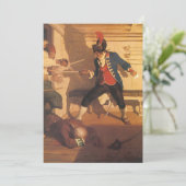  piraatkapitein, zwaardgevecht door NC Wyeth (Staand voorkant)