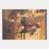 piraatkapitein, zwaardgevecht door NC Wyeth Inpakpapier Vel (Voorkant)